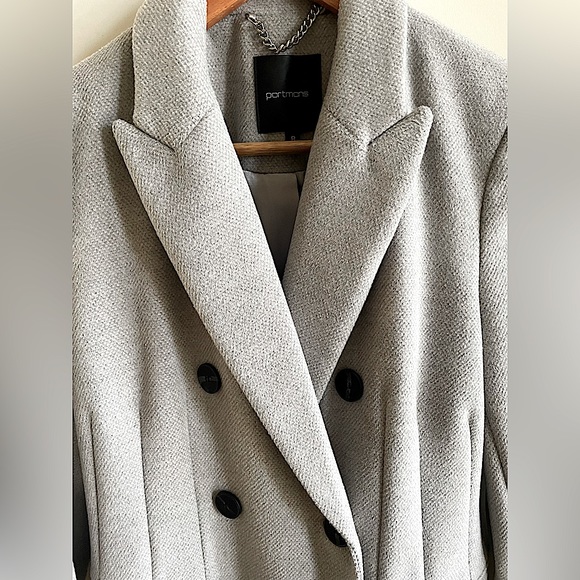 Size 8 Portman’s Grey Coat - Picture 3 of 10